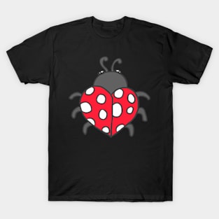 Ladybug Adoniskäfer cockchafer lucky ladybug luck T-Shirt